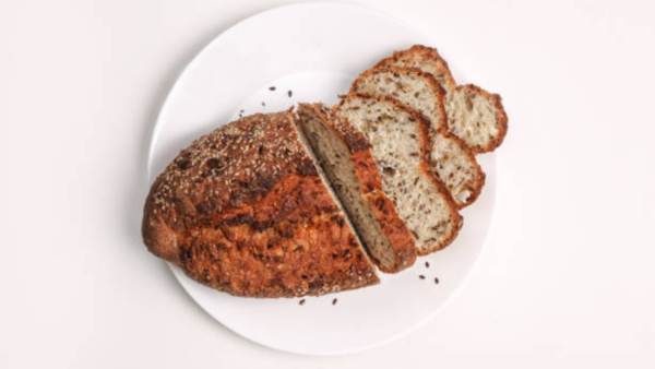 Breads with potassium bromate additive