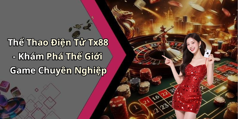 Thể Thao Điện Tử Tx88 - Khám Phá Thế Giới Game Chuyên Nghiệp