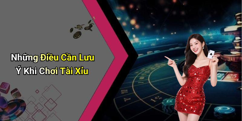 Những Điều Cần Lưu Ý Khi Chơi Tài Xỉu